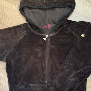 Velvet Kappa zip-up